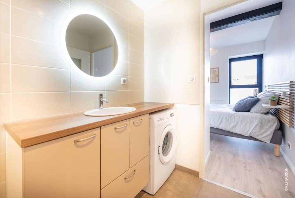 Appartement T2 Climatise Le Quai 391 Saint-Laurent-sur-Saone Ngoại thất bức ảnh